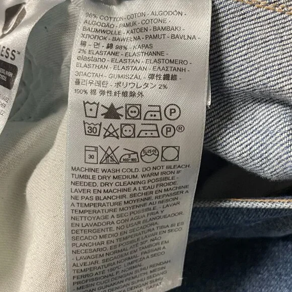 Levi's 512 slim taper jeans, Japan Made, 32x34